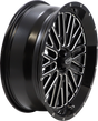 ITP Wheel - Momentum - Front/Rear - Black/Milled - 18x6.5 - 4/156 - 4+2.5 (+10 mm) 1822743731B