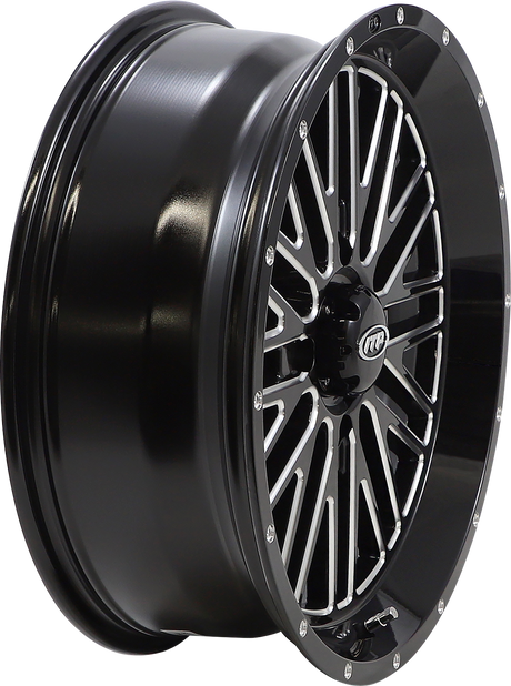 ITP Wheel - Momentum - Front/Rear - Black/Milled - 18x6.5 - 4/137 - 4+2.5 (+10 mm) 1822742731B