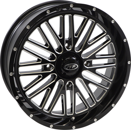 ITP Wheel - Momentum - Front/Rear - Black/Milled - 18x6.5 - 4/156 - 4+2.5 (+10 mm) 1822743731B