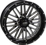 ITP Wheel - Momentum - Front/Rear - Black/Milled - 18x6.5 - 4/137 - 4+2.5 (+10 mm) 1822742731B