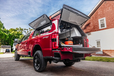 AMP Research BedStep for Ford F-250/F-350 Super Duty 2023-2024 – Retractable Rear Bumper Access Step