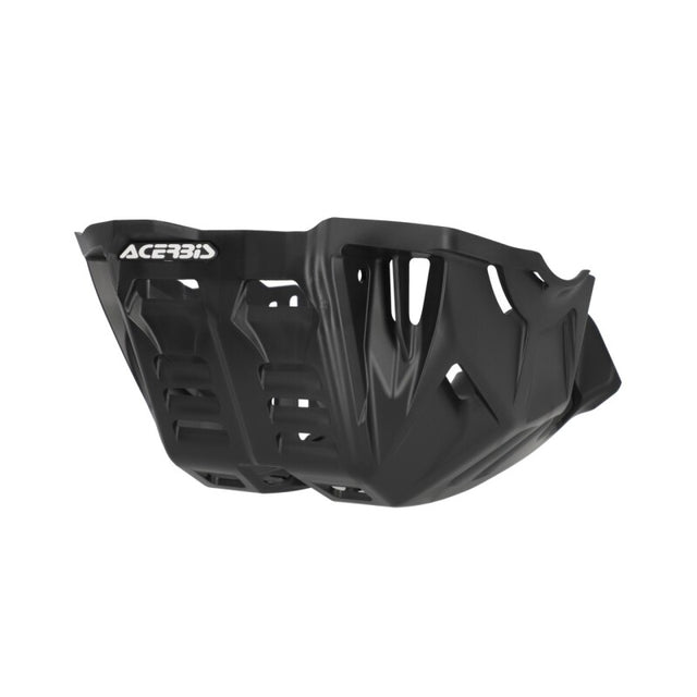 Acerbis 2023 Honda Transalp XL750 Black Skid Plate - Durable Polypropylene Construction, Easy Installation, Vehicle Fitment Included