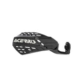 Acerbis Linear Vented Handguard Black/White for Motorcycle and Powersports Vehicles - Part 2987611007