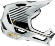 100% Trajecta Helmet with Fidlock - Ranelagh Silver Large Enduro & All Mountain Bike Helmet