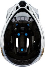 100% Trajecta Helmet with Fidlock - Ranelagh Silver Large Enduro & All Mountain Bike Helmet