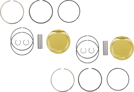 JE PISTONS Piston Kit - 93.00 mm - 9.5:1 CR - Polaris RZR XP900 379450