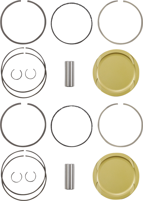 JE PISTONS Piston Kit - 93.00 mm - 9.5:1 CR - Polaris RZR XP1000/General 1000/RS1 379454