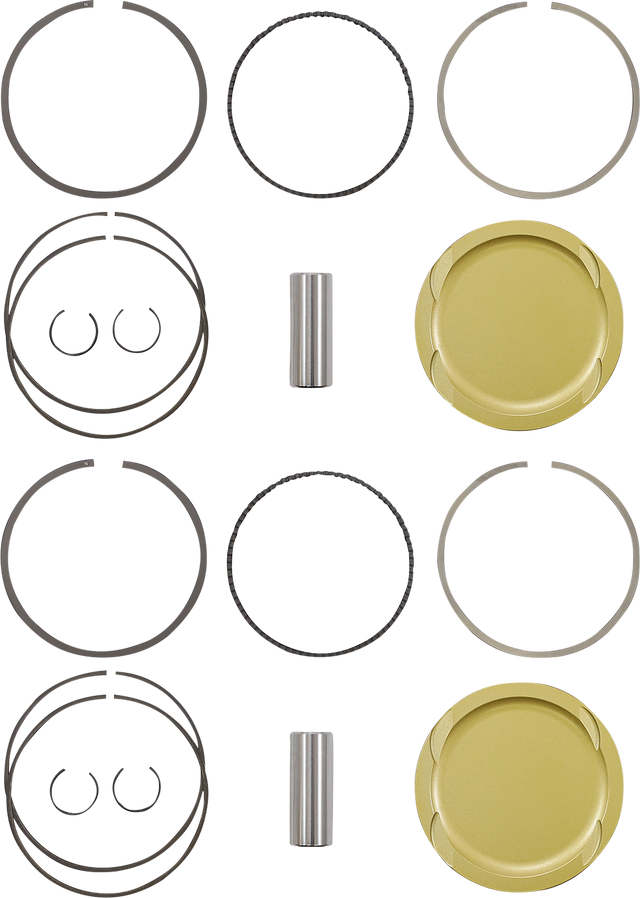 JE PISTONS Piston Kit - 93.00 mm - 9.5:1 CR - Polaris RZR XP1000/General 1000/RS1 379454