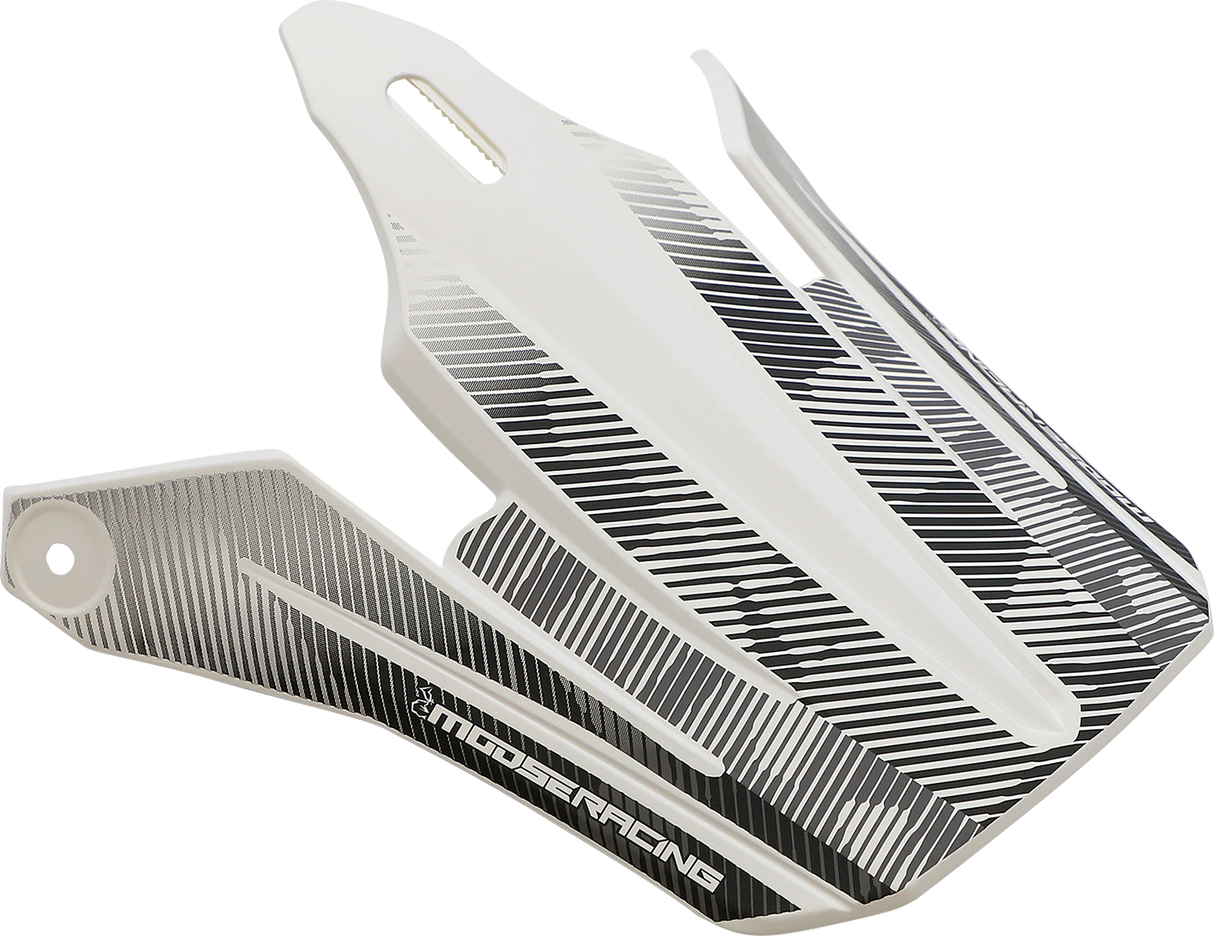 MOOSE OFFROAD Youth F.I. MIPS® Visor Kit - Agroid Camo - Gray/White 0132-1600