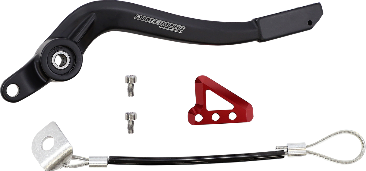 MOOSE OFFROAD Brake Pedal - Red - Gas Gas 82-0606-21-10