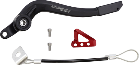 MOOSE OFFROAD Brake Pedal - Red - Gas Gas 82-0606-21-10