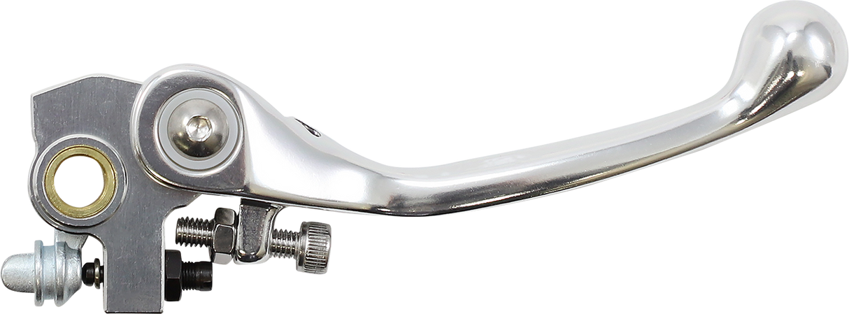 MOOSE OFFROAD Flex FG Forged 6061-T6 Brake Lever - Silver H07-1909BS