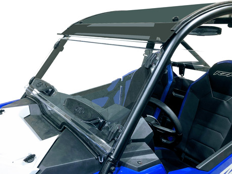 SPIKE Full Vented Windshield for Polaris RZR 900 Trail Models - Clear Polycarbonate with Venting Options