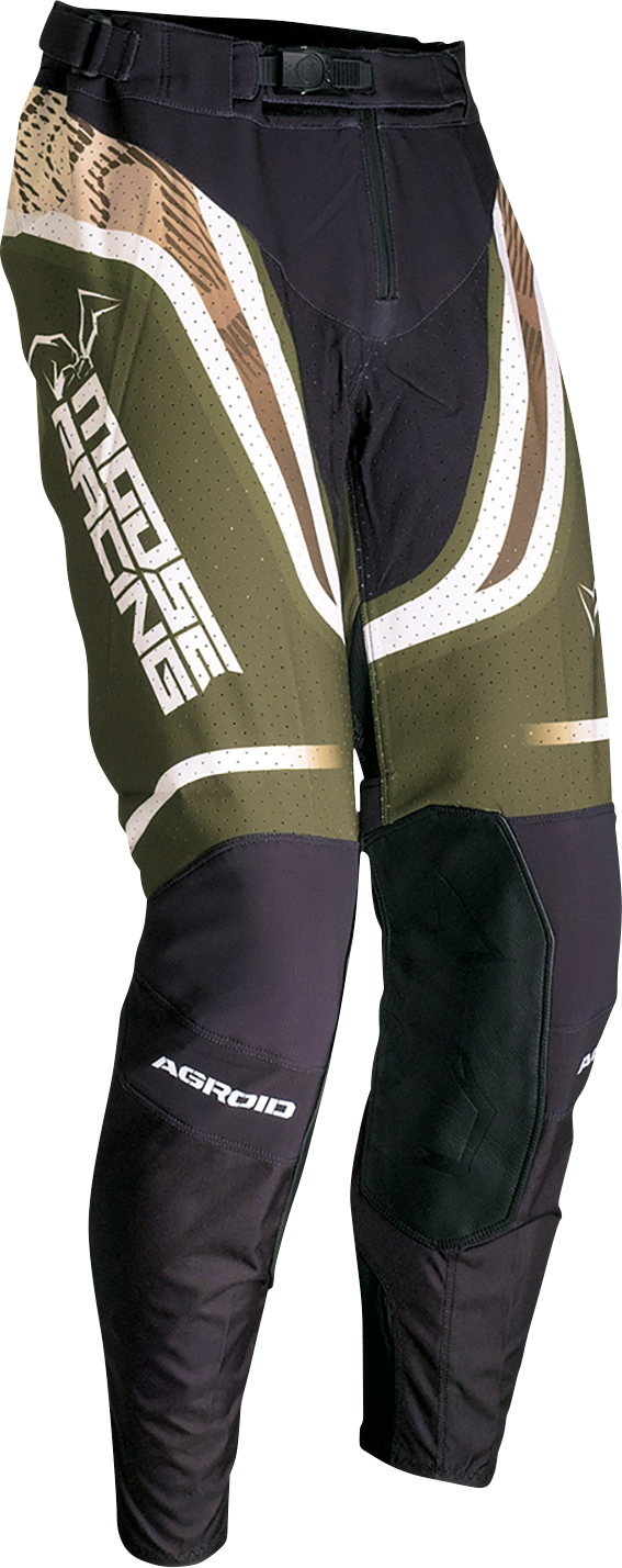 MOOSE OFFROAD Agroid Pants - Olive/Tan - US 34 2901-10694