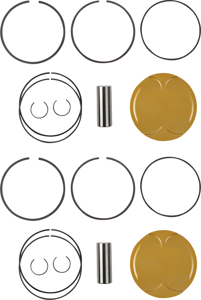 JE PISTONS Piston Kit - 92.00 mm - 11.0:1 CR - Honda 379447