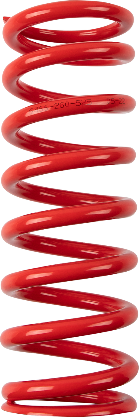 Moose Offroad Shock Spring 64/66 mm OD - 52.5 N/mm Red for Jeep, Toyota, Ford, and Chevy Vehicles Part 1312-0999