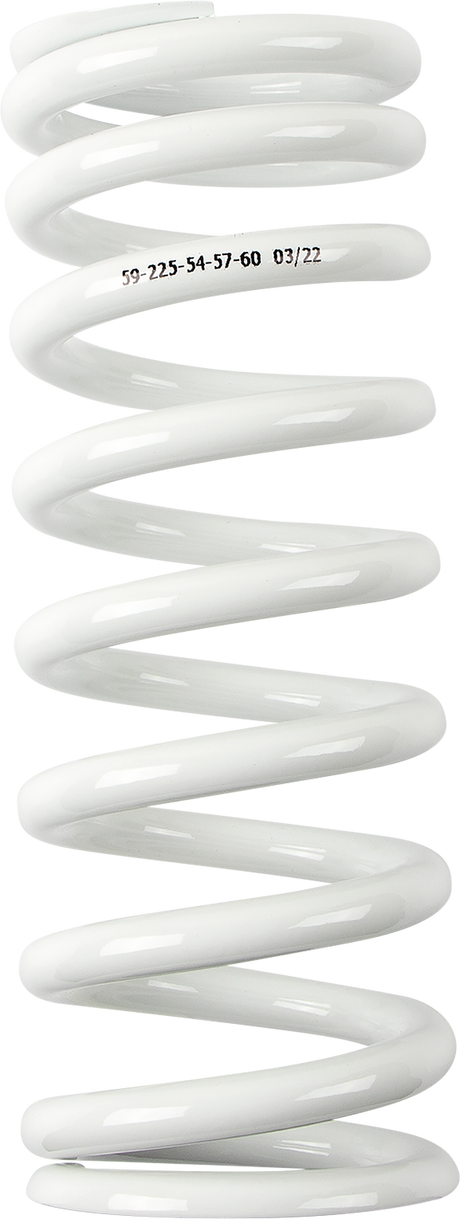 MOOSE OFFROAD Shock Spring - 59 mm OD - 54/57/60 n/mm - White 1312-1013