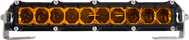 HERETIC Light Bar - 10" - Flood - Amber 51004