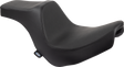Drag Specialties Seats Predator III 2-Up Seat for Harley FL/FX 2018-2024 - Black Vinyl