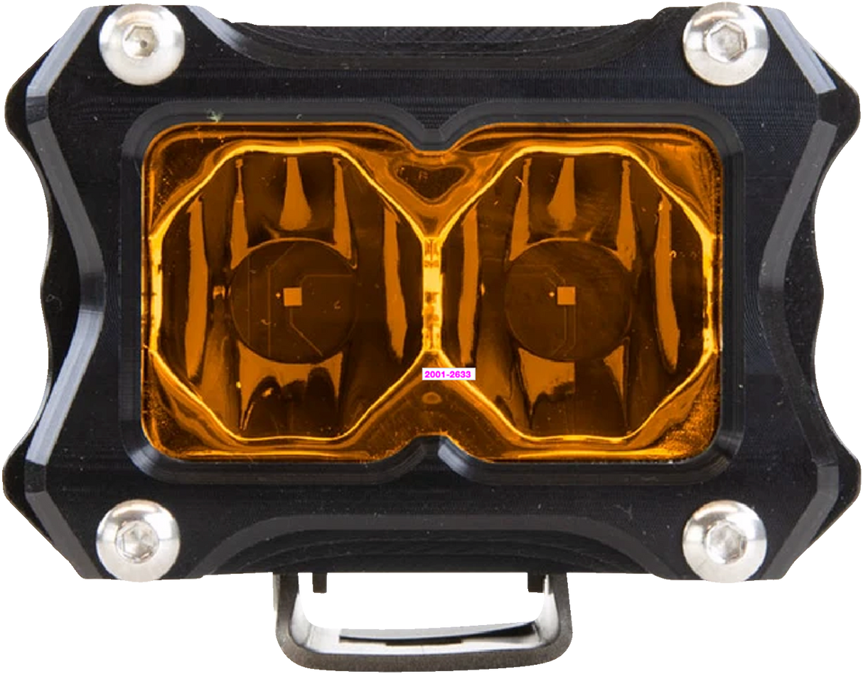 HERETIC Flood Light - 2" - Amber 50210