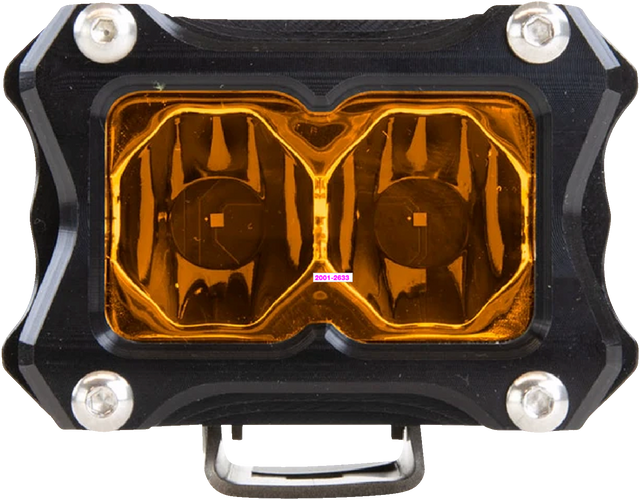 HERETIC Flood Light - 2" - Amber 50210