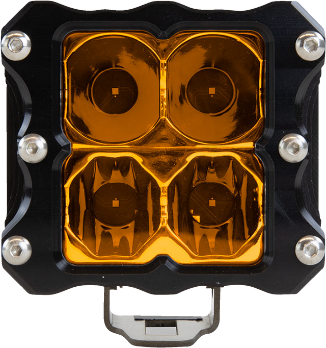 HERETIC Flood Light/Spotlight - Amber 52215