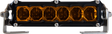 HERETIC Light Bar - 6" - Flood - Amber 50604