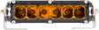 HERETIC Light Bar - 6" - Spot - Amber 50605