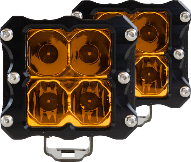 HERETIC Flood Light/Spotlight - Amber 52221