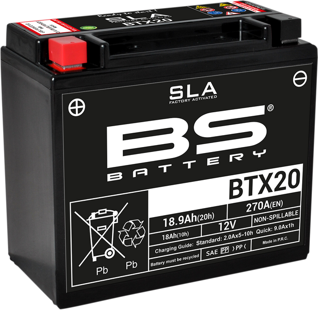 BS BATTERY Battery - BTX20H (YTX) 300688