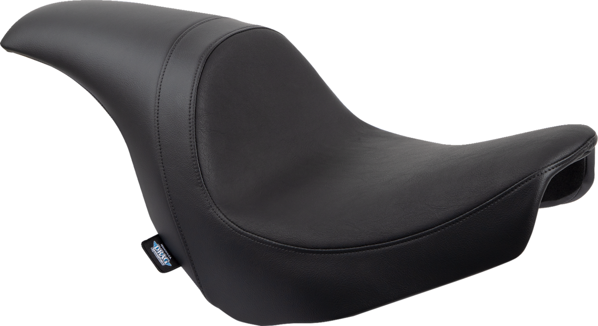 DRAG SPECIALTIES SEATS Predator Seat - Smooth Vinyl - Fits Harley FLSB/FXLR 2018-2023, Part Number 0802-1516