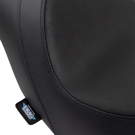 DRAG SPECIALTIES SEATS Predator Seat - Smooth Vinyl - Fits Harley FLSB/FXLR 2018-2023, Part Number 0802-1516
