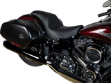 DRAG SPECIALTIES SEATS Predator Seat - Smooth Vinyl - Fits Harley FLSB/FXLR 2018-2023, Part Number 0802-1516