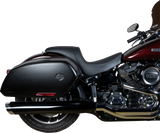 DRAG SPECIALTIES SEATS Predator Seat - Smooth Vinyl - Fits Harley FLSB/FXLR 2018-2023, Part Number 0802-1516