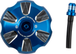 MOOSE OFFROAD Aluminum Gas Cap - Blue - Sherco T03-5116L