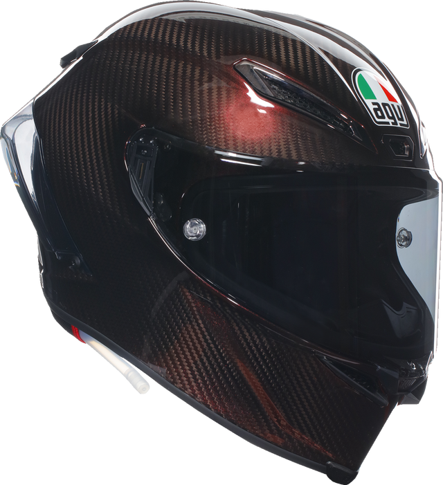 AGV Pista GP RR Helmet - Red Carbon, XL - Motorcycle Racing Helmet with Carbon Fiber Shell and Advanced Ventilation for Honda, Yamaha, Suzuki, Kawasaki, Ducati, and Harley-Davidson