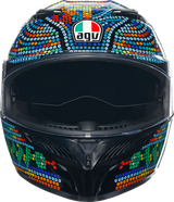AGV K3 Rossi Winter Test 2018 Motorcycle Helmet – Small, Universal Fit for Sport & Touring Bikes