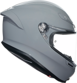 AGV K6 S Helmet in Nardo Gray – 2XL Fit for Street and Track Riders