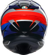 AGV K6 S Helmet Slashcut Black/Blue/Red 2XL - Designed for Racing and Street Riding