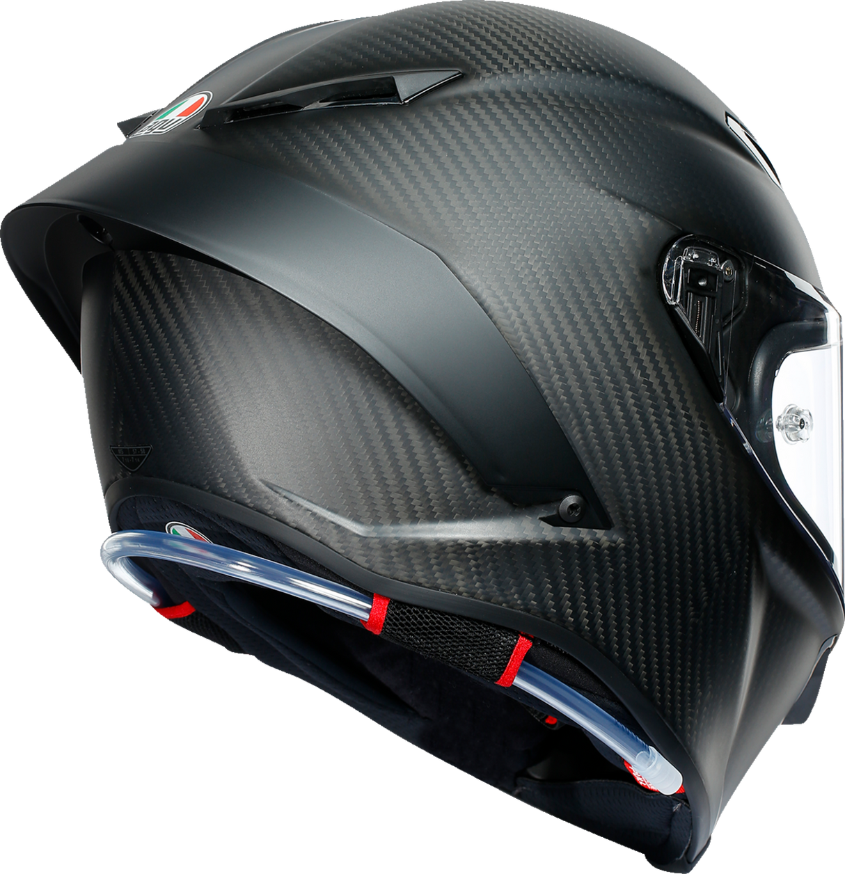 AGV Pista GP RR Matte Carbon Helmet - Large - Motorcycle Racing Helmet with Carbon Shell and Advanced Ventilation for Honda, Yamaha, Kawasaki, Suzuki, Ducati