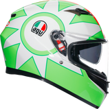 AGV K3 Helmet Rossi Mugello 2018 - XL | High-Performance Motorcycle Helmet with Pinlock® Lens and Advanced Ventilation