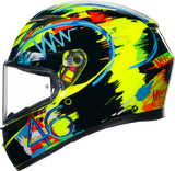AGV K3 Helmet Rossi Winter Test 2019 - XL | Motorcycle Helmet with Pinlock® Lens and Ventilation for Sport Bikes