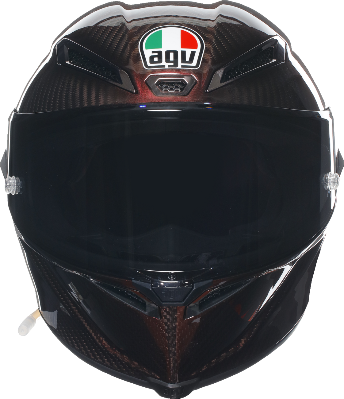 AGV Pista GP RR Helmet with Red Carbon Finish – Medium Fit for Motorcycle Racing and Track Use