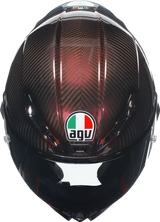 AGV Pista GP RR Helmet with Red Carbon Finish – Medium Fit for Motorcycle Racing and Track Use