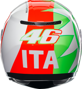AGV K3 Helmet Rossi Mugello 2018 - 2XL | Motorcycle Helmet with Pinlock® and Advanced Ventilation for Sport Bikes