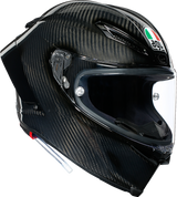 AGV Pista GP RR Helmet - Glossy Carbon Large | Motorcycle Racing Helmet with Carbon Shell and Advanced Ventilation for Honda, Yamaha, Suzuki, Kawasaki, Ducati, KTM, and Harley-Davidson