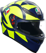 AGV K1 S Helmet - Soleluna 2018 - Large | Motorcycle Helmet with Ventilation, Micro-Opening Visor, and Pinlock Prepared for Sport and Street Use