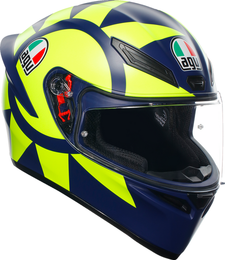 AGV K1 S Helmet - Soleluna 2018 - Large | Motorcycle Helmet with Ventilation, Micro-Opening Visor, and Pinlock Prepared for Sport and Street Use