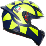 AGV K1 S Helmet - Soleluna 2018 - Large | Motorcycle Helmet with Ventilation, Micro-Opening Visor, and Pinlock Prepared for Sport and Street Use