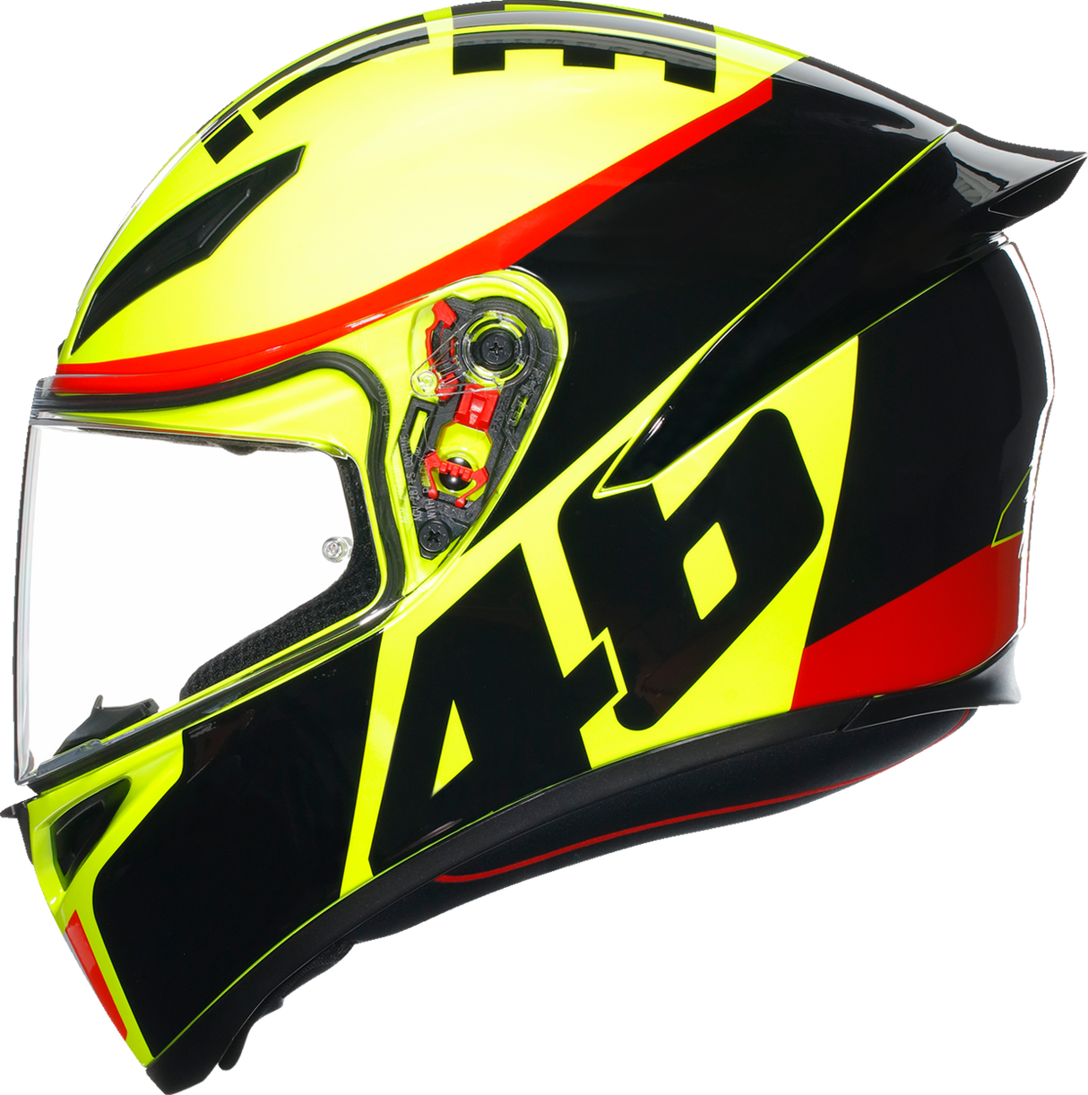 AGV K1 S Grazie Vale Motorcycle Helmet - Large, Lightweight Sportbike Helmet with Ventilation and Pinlock Compatibility